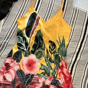 SHEIN tropical dress